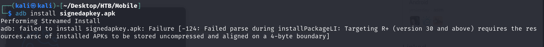 alignement problems